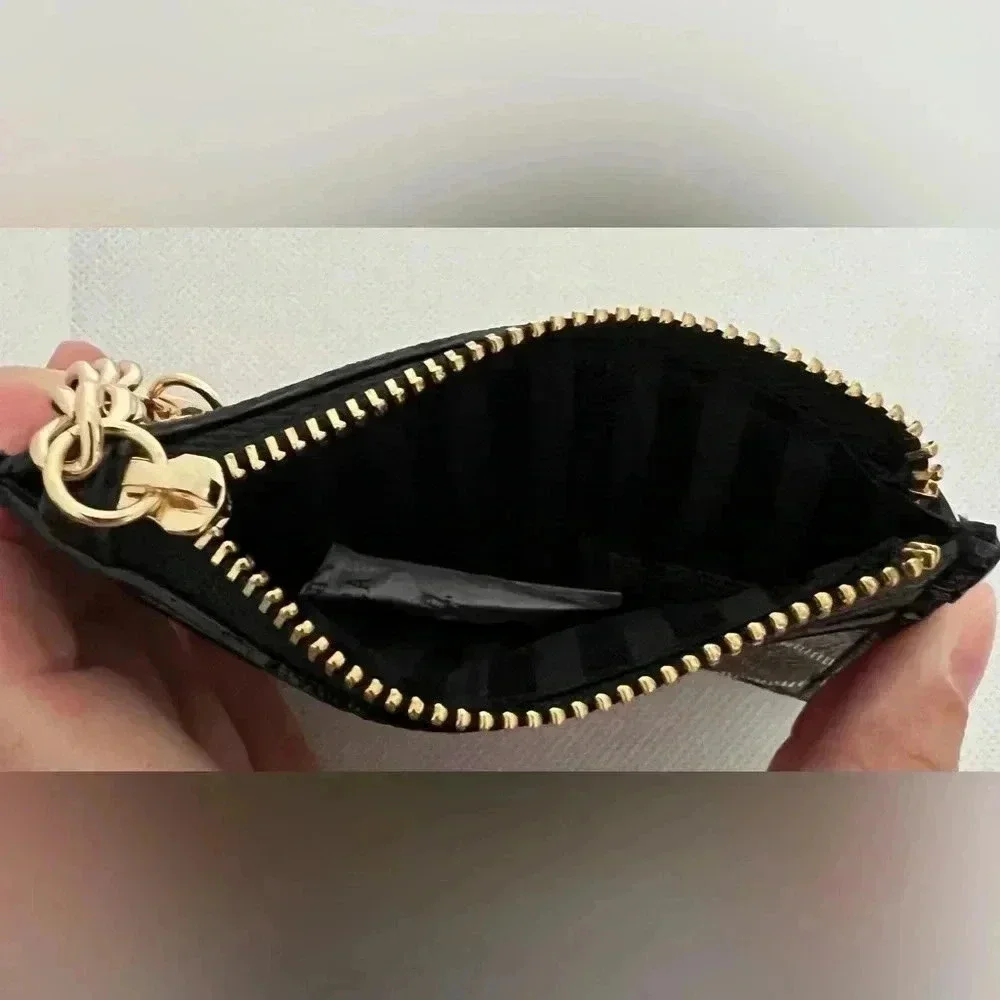 Victorias Secret |  Bright Tartan The Victoria Card Case Key Chain.​ - Picture 7 of 9